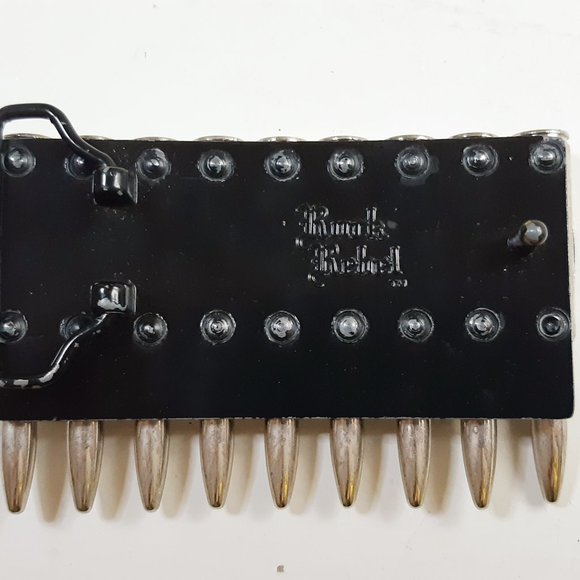 Punk Bullet Belt Buckle - Picture 2 of 4